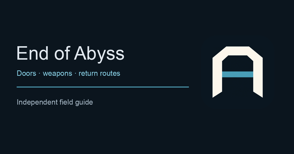 End of Abyss patch changes: energy doors and map fixes
